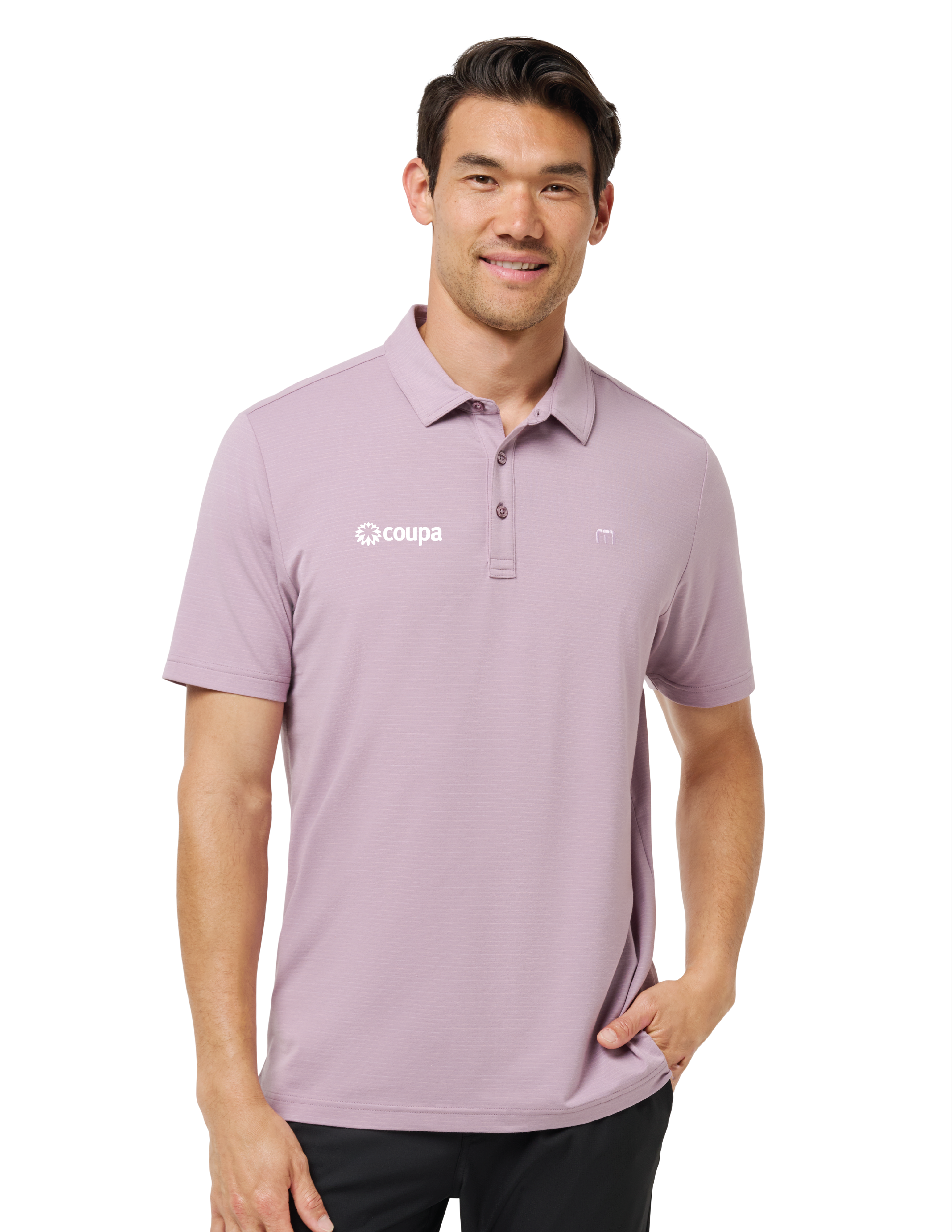 Coupa Branded Men's TravisMathew - Heater Polo (Elderberry)