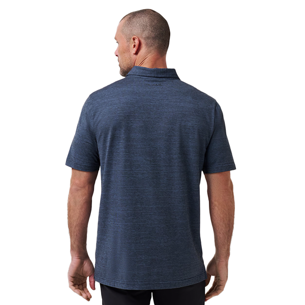 Coupa Branded Men's TravisMathew - Heater Polo (Vintage Indigo/Black)