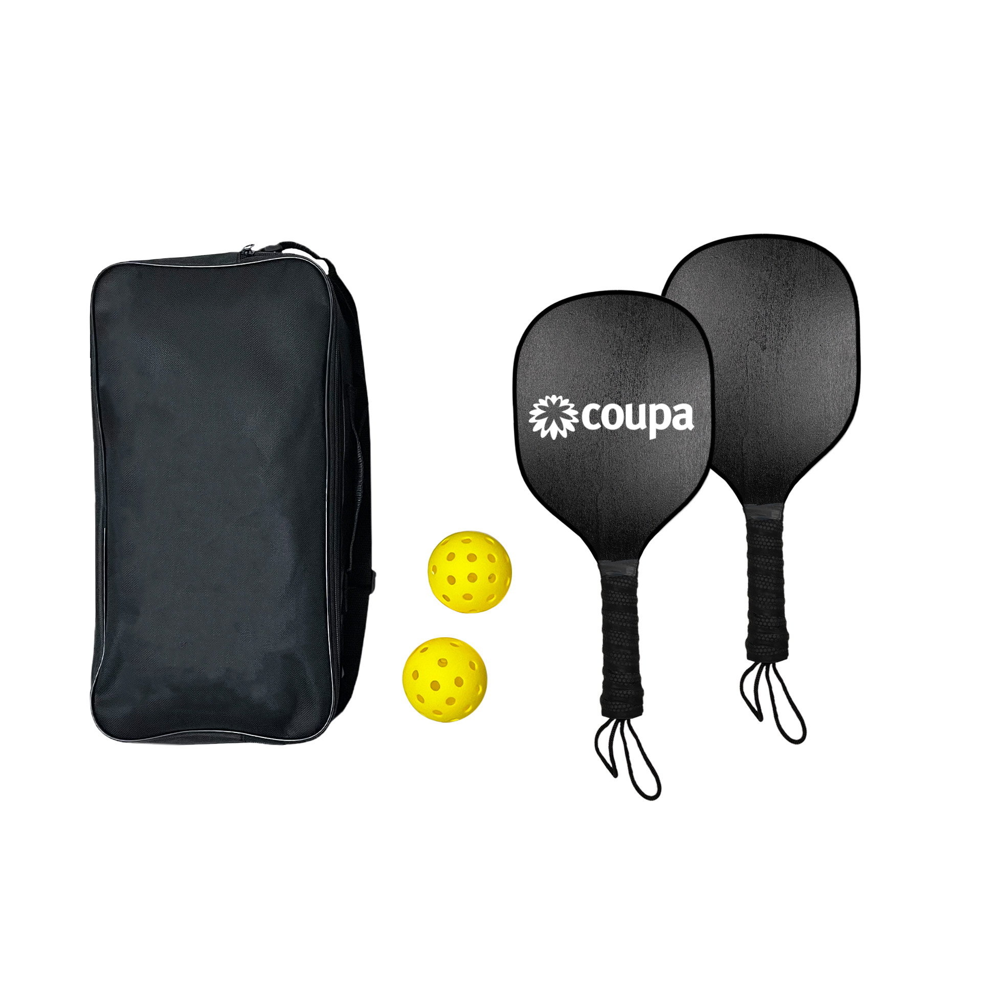 Wooden Pickleball Paddle Set