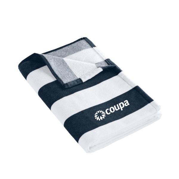 Port Authority Value Cabana Stripe Towel